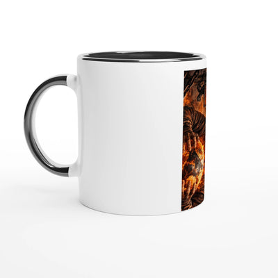 Untitled 4May_21:54 - White 11oz Ceramic Mug with Color Inside