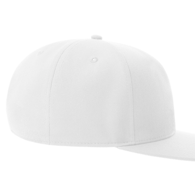 Flat Bill Cap | Yupoong 6007 White