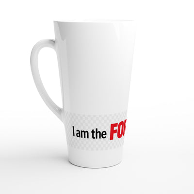 White Latte 17oz Ceramic Mug